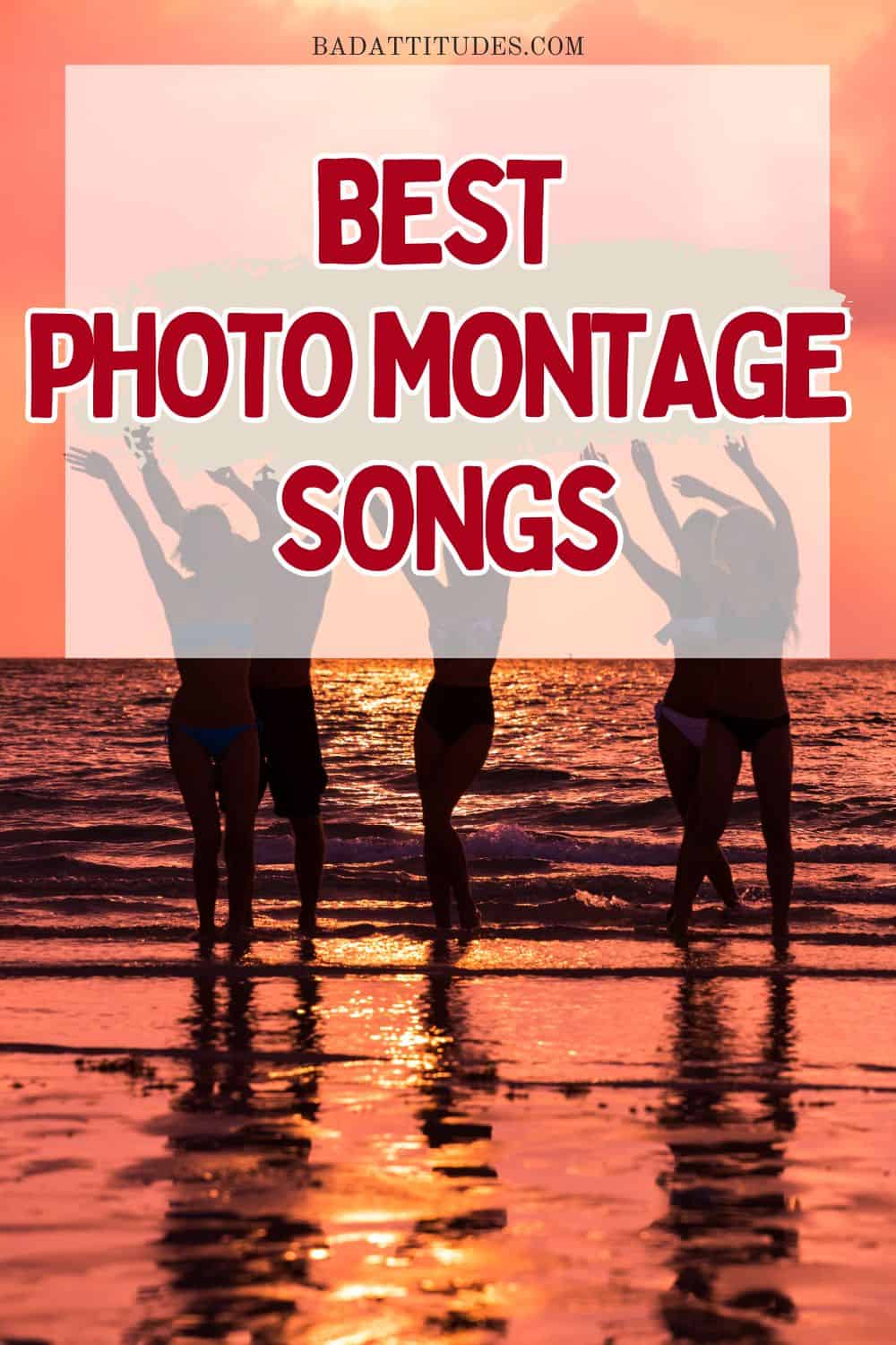 best photo montage songs by category 
