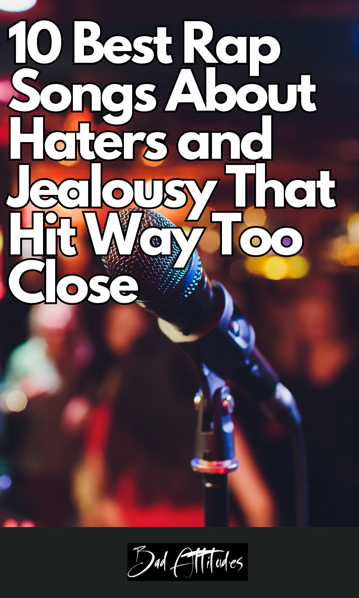 rap songs about haters and jealousy