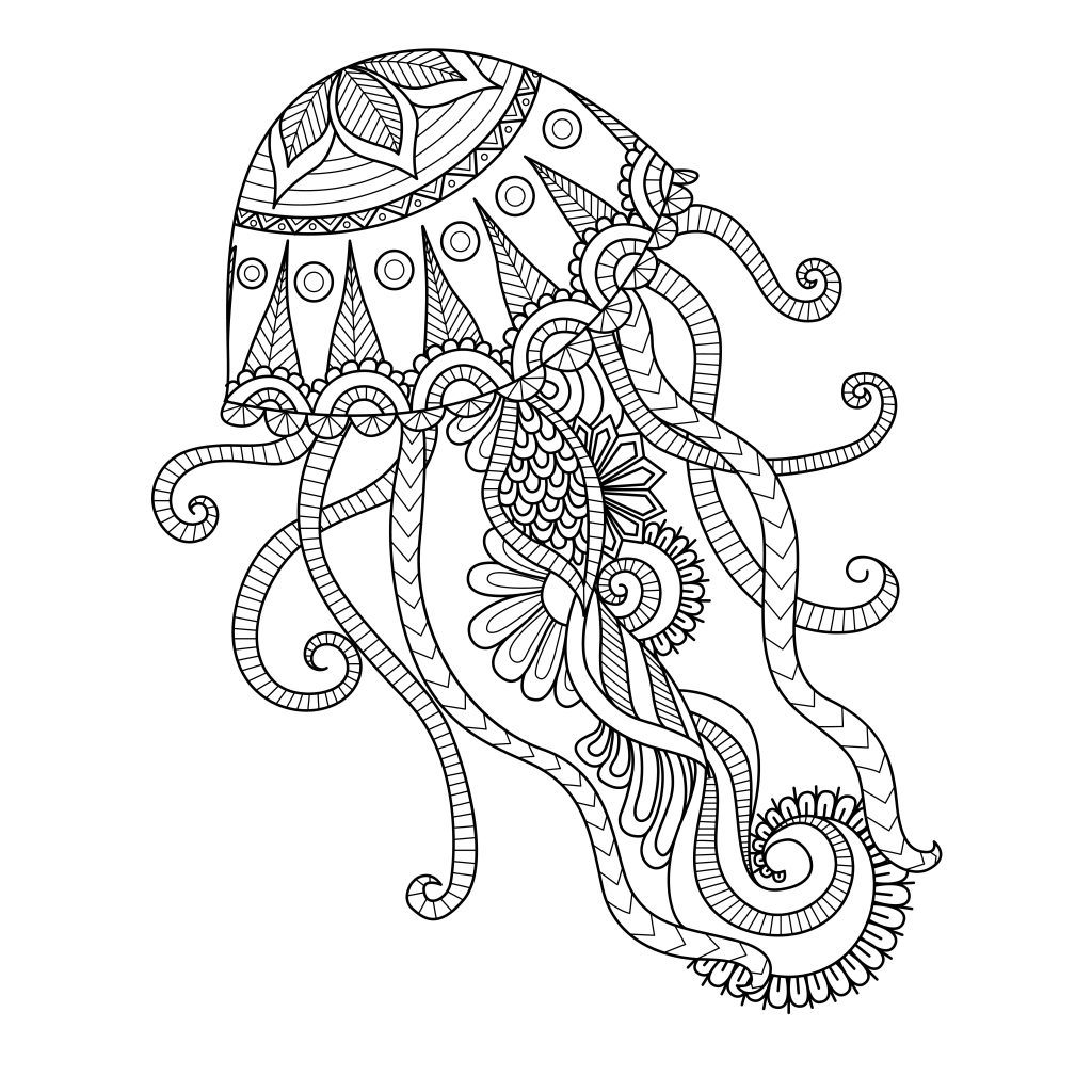 jellyfish mandala tattoo 