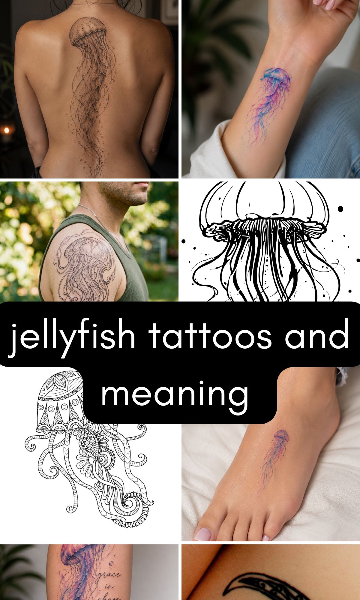 jellyfish tattoo meaning 