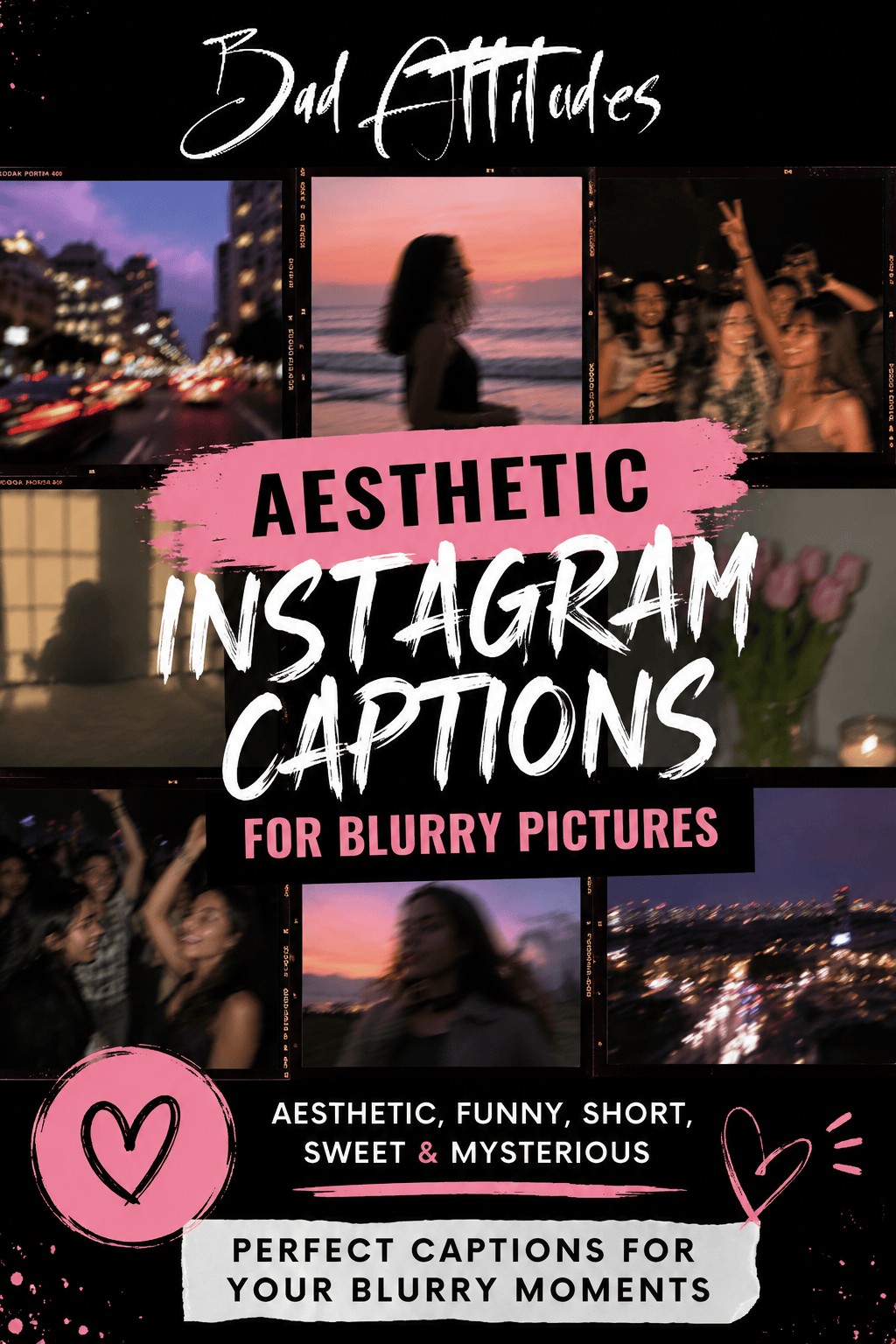 aesthetic blurry photo captions for instagram 