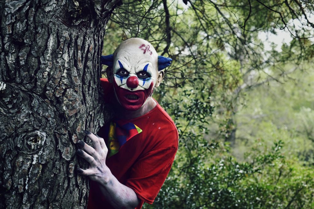 fear of clowns