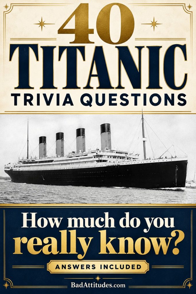 titanic trivia 