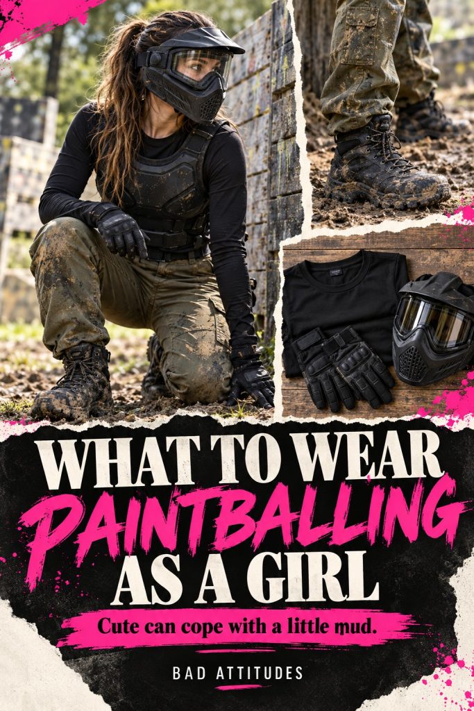 what to wear paintballing as a girl